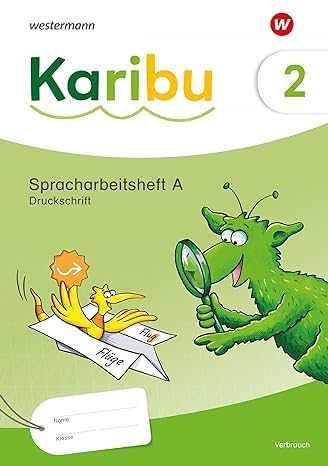Karibu - Ausgabe 2024: Spracharbeitshefte 2 Druckschrift "Verbrauch, mit Diagnoseheft ""Das kann ich"" Sprache 2": Druckschrift - Ausgabe 2024 von Westermann Schulbuchverlag