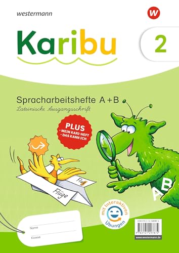Karibu - Ausgabe 2024: Spracharbeitshefte 2 Lateinische Ausgangsschrift - mit interaktiven Übungen Karibu - Ausgabe 2024: Spracharbeitshefte 2 Lateinische Ausgangsschrift - mit interaktiven Übungen