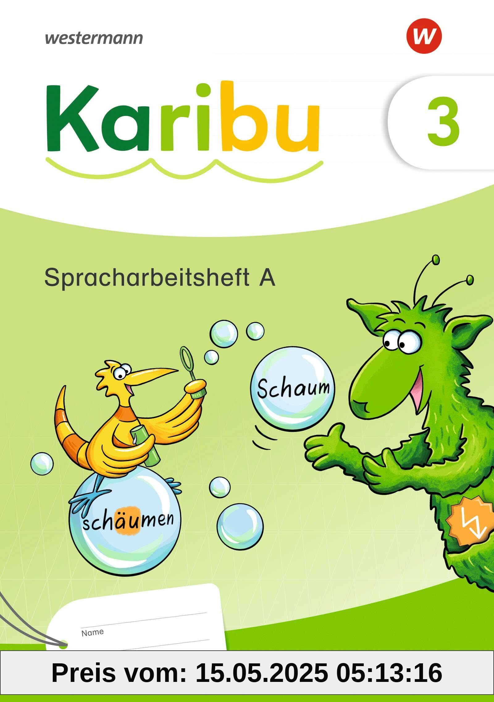 Karibu - Ausgabe 2024: Spracharbeitshefte 3