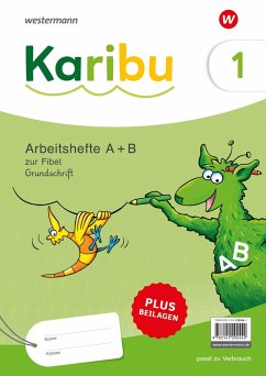 Karibu. Paket Arbeitshefte 1 (A+B) Grundschrift; plus Beilagen zur Fibel: Verbrauch von Westermann Bildungsmedien