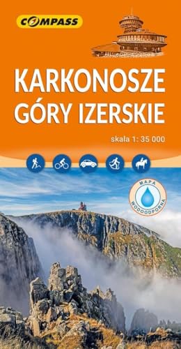 Karkonosze, Góry Izerskie mapa laminowana 1:35 000 Karkonosze, Góry Izerskie mapa laminowana 1:35 000 von Compass