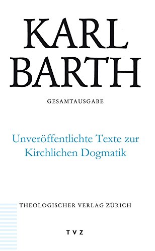 Karl Barth. Supplemente I. CD-ROM für Windows ab 95 und Mac. Unveröffentlichte Texte zur Kirchlichen Dogmatik: Supplemente zur Karl-Barth-Gesamtausgabe, Teil 1. Herausgegeben von Hans-Anton Drewes Karl Barth. Supplemente I. CD-ROM für Windows ab 95 und Mac. Unveröffentlichte Texte zur Kirchlichen Dogmatik: Supplemente zur Karl-Barth-Gesamtausgabe, Teil 1. Herausgegeben von Hans-Anton Drewes von Theologischer Verlag Zürich