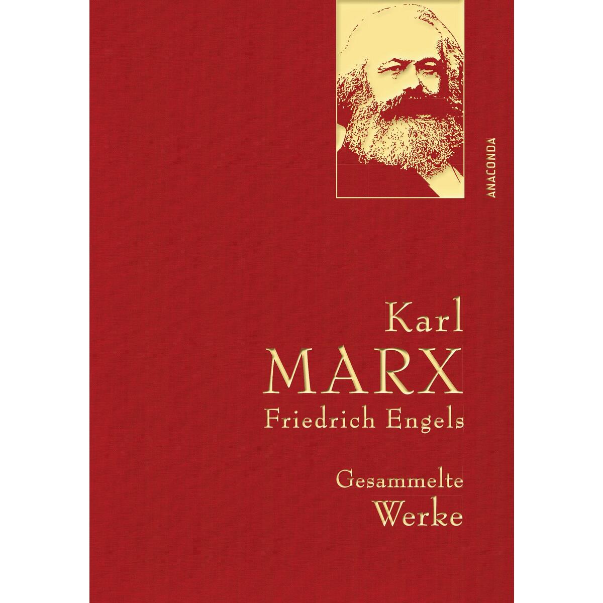 Karl Marx / Friedrich Engels - Gesammelte Werke (Leinenausg. mit goldener Schmuc... Karl Marx / Friedrich Engels - Gesammelte Werke (Leinenausg. mit goldener Schmuc... von Anaconda Verlag