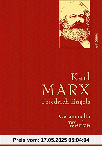 Karl Marx / Friedrich Engels - Gesammelte Werke (Leinenausg. mit goldener Schmuckprägung)