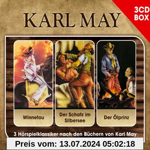 Karl May: Hörspielklassiker - 3-CD Hörspielbox