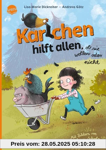 Karlchen hilft allen, ob sie wollen oder nicht: Vorlesebuch über Freundschaft und Familie für Jungen und Mädchen ab 5 Jahren