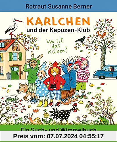 Karlchen und der Kapuzen-Klub: Ein Such- und Wimmelbuch