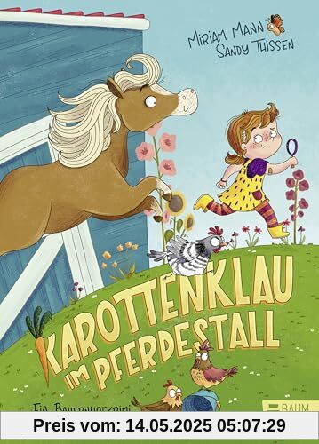 Karottenklau im Pferdestall - Ein Bauernhofkrimi zum Mitraten: Detektivgeschichte für Kinder ab 5 Jahre (Vorlesen)