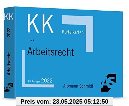 Karteikarten Arbeitsrecht