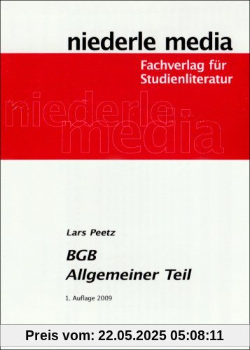 Karteikarten BGB Allgemeiner Teil