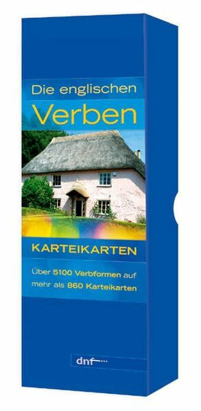 Karteikarten Die englischen Verben: 5100 Verbformen Karteikarten Die englischen Verben: 5100 Verbformen