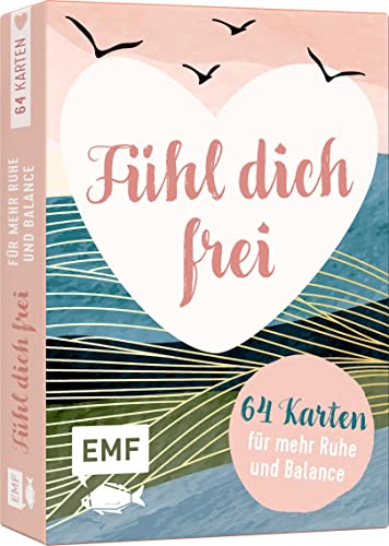 Kartenbox Fühl dich frei – 64 Karten für mehr Ruhe & Balance: Stärkende Seelen-Mantras, Achtsamkeitsübungen, wohltuende Momente in Leichtigkeit und Stille und mehr Kartenbox Fühl dich frei – 64 Karten für mehr Ruhe & Balance: Stärkende Seelen-Mantras, Achtsamkeitsübungen, wohltuende Momente in Leichtigkeit und Stille und mehr