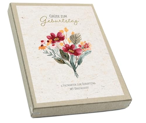 Kartenbox - Grüße zum Geburtstag: Kartenbox