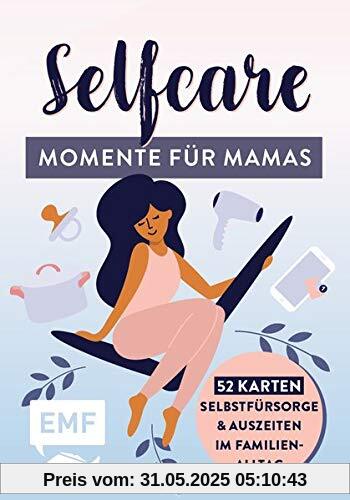 Kartenbox für Mamas: Selfcare – Momente für mich – 52 Karten für mehr Selbstfürsorge und kleine Auszeiten im Familienalltag: Entspannungsübungen, Feelgood-Mantras, Verwöhnmomente und mehr Kartenbox für Mamas: Selfcare – Momente für mich – 52 Karten für mehr Selbstfürsorge und kleine Auszeiten im Familienalltag: Entspannungsübungen, Feelgood-Mantras, Verwöhnmomente und mehr