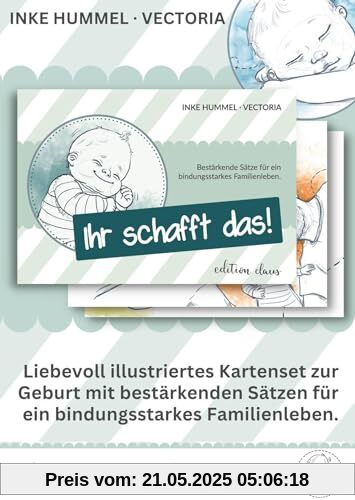 Kartenset Ihr schafft das!: Bestärkende Sätze für ein bindungsstarkes Familienleben Kartenset Ihr schafft das!: Bestärkende Sätze für ein bindungsstarkes Familienleben
