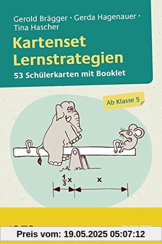 Kartenset Lernstrategien: 52 Schülerkarten mit Booklet. Ab Klasse 5