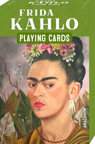 Kartenspiel Kahlo. 54 Spielkarten mit 53 Kahlo-Motiven: Für Poker, Skat, Mau-Mau und viele andere Kartenspiele Kartenspiel Kahlo. 54 Spielkarten mit 53 Kahlo-Motiven: Für Poker, Skat, Mau-Mau und viele andere Kartenspiele von Anaconda Verlag
