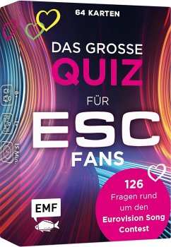 Kartenspiel: Das große Quiz für ESC-Fans von Edition Michael Fischer