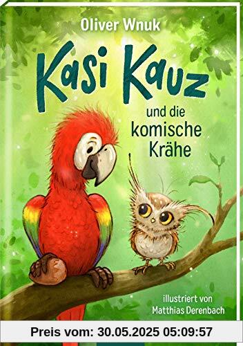 Kasi Kauz und die komische Krähe (Kasi Kauz 1): Kinderbuch ab 5 Jahre über den Umgang mit der Angst vor dem Fremden | Das besondere Kinderbuch