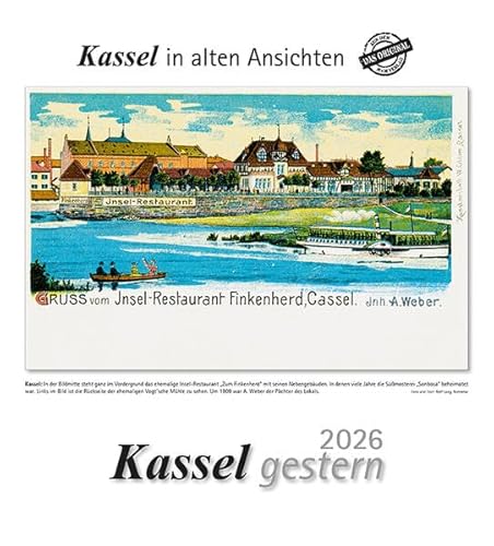 Kassel gestern 2026: Kassel in alten Ansichten von m + m Verlag