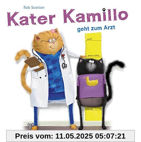 Kater Kamillo geht zum Arzt
