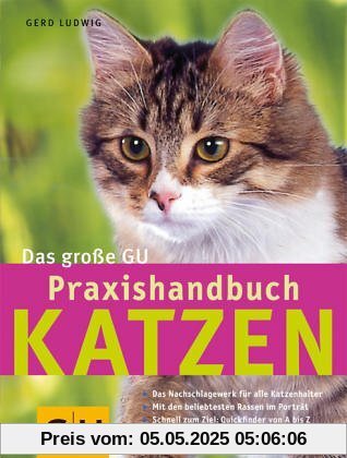 Katzen, Das große GU Praxishandbuch: Das Nachschlagewerk für alle Katzenhalter. Mit den beliebtesten Rassen im Porträt. Schnell zum Ziel: Quickfinder von A - Z (GU Standardwerk)