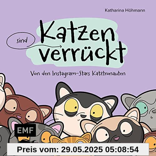 Katzen (sind) verrückt – 40 Gründe, warum deine Katze nicht von dieser Welt ist: Von den erfolgreichen Instagram-Stars Katztronauten