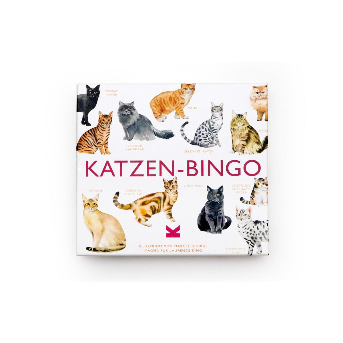 Katzen Bingo Katzen Bingo von Laurence King Verlag GmbH