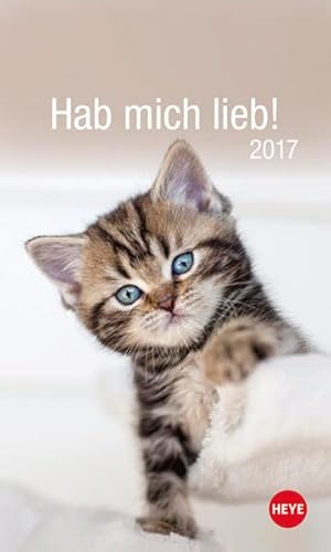 Katzen Hab mich lieb! - Kalender 2017 von Heye