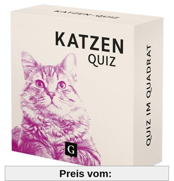 Katzen-Quiz: 100 Fragen und Antworten (Quiz im Quadrat)