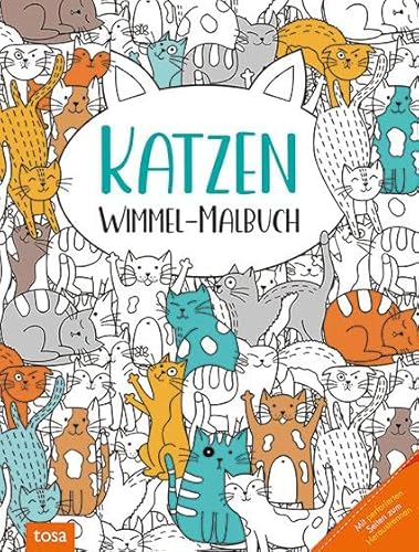 Katzen – Wimmel-Malbuch Katzen – Wimmel-Malbuch von Tosa