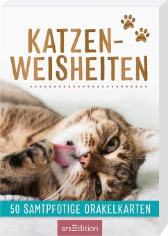 Katzenweisheiten. 50 samtpfotige Orakelkarten von ars edition