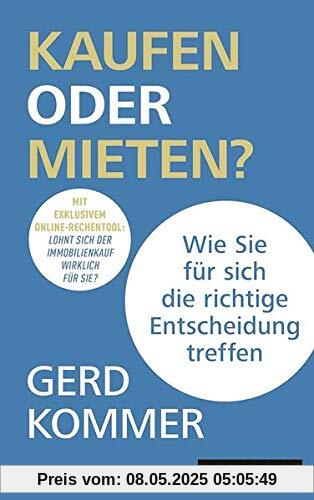 Kaufen oder Mieten?: Wie Sie für sich die richtige Entscheidung treffen