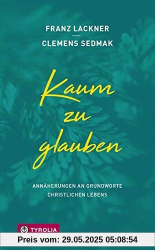 Kaum zu glauben: Annäherungen an Grundworte christlichen Lebens