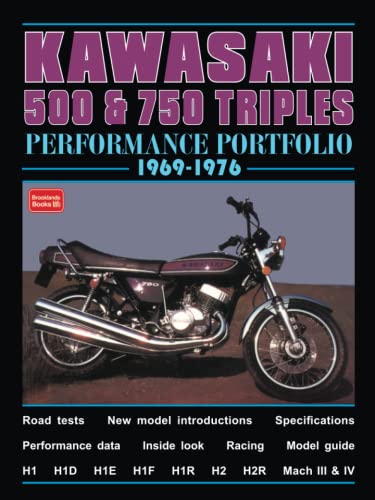 Kawasaki 500 & 750 Triples Performance Portfolio 1969-1976 (Performance Portfolio Series)