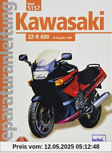 Kawasaki ZZ-R 600   ab 1990 (Reparaturanleitungen)