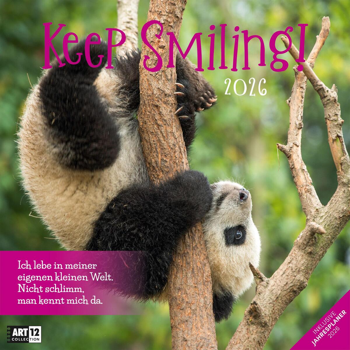 Keep Smiling! Kalender 2026 - 30x30 Keep Smiling! Kalender 2026 - 30x30 von Ackermann Kunstverlag