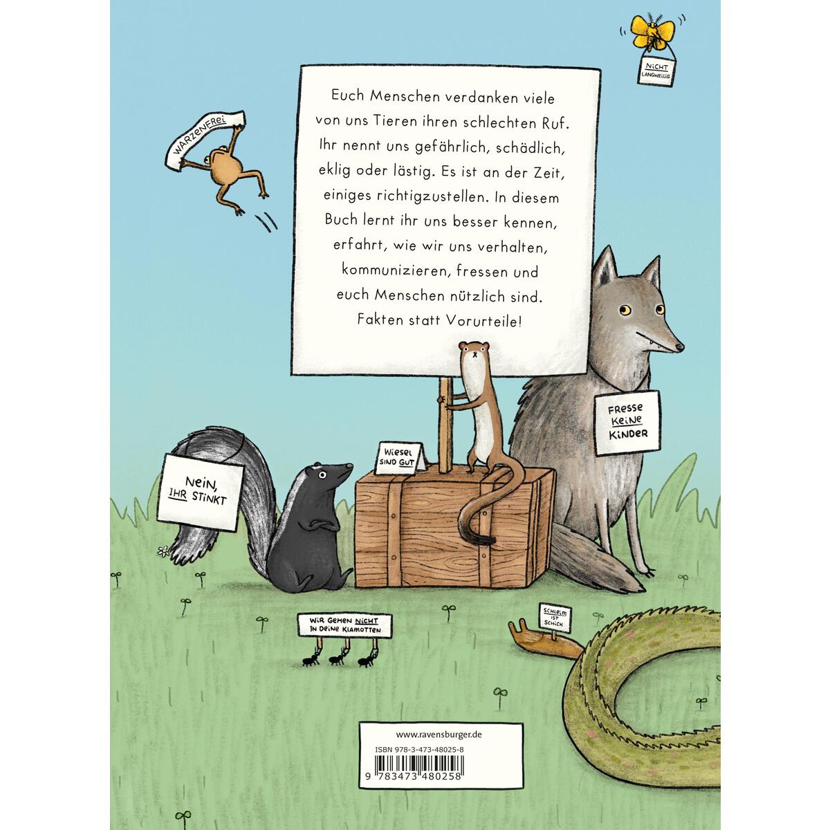 Keine bösen Tiere - Das etwas andere Tierbuch für Kinder ab 7 Jahren Keine bösen Tiere - Das etwas andere Tierbuch für Kinder ab 7 Jahren von Ravensburger Verlag