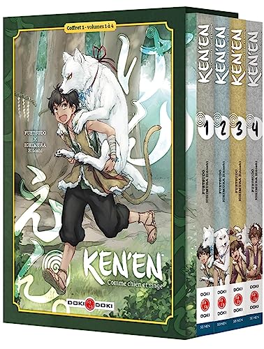 Ken'en - Comme chien et singe - Coffret - vol. 01 à 04: Tomes 1 à 4