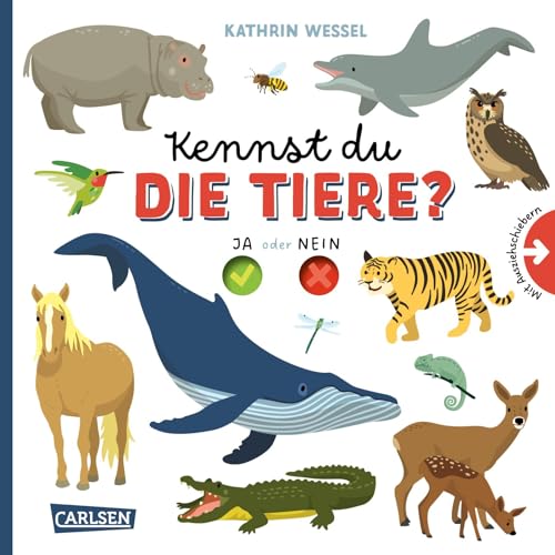 Kennst du die Tiere?: Pappbilderbuch über Tiere auf dem Bauernhof, im Meer, im Wald und anderswo - mit Schiebern zum Rausziehen und Mitraten für Kinder ab 2 Jahren Kennst du die Tiere?: Pappbilderbuch über Tiere auf dem Bauernhof, im Meer, im Wald und anderswo - mit Schiebern zum Rausziehen und Mitraten für Kinder ab 2 Jahren