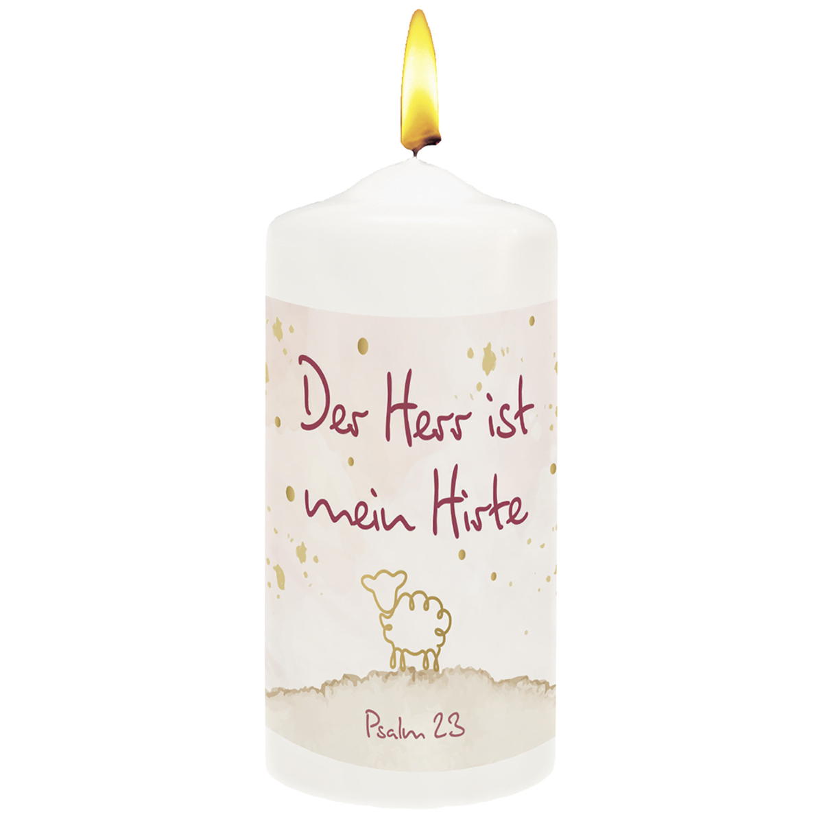 Motivkerze »Der Herr ist mein Hirte« Motivkerze »Der Herr ist mein Hirte« von Kawohl