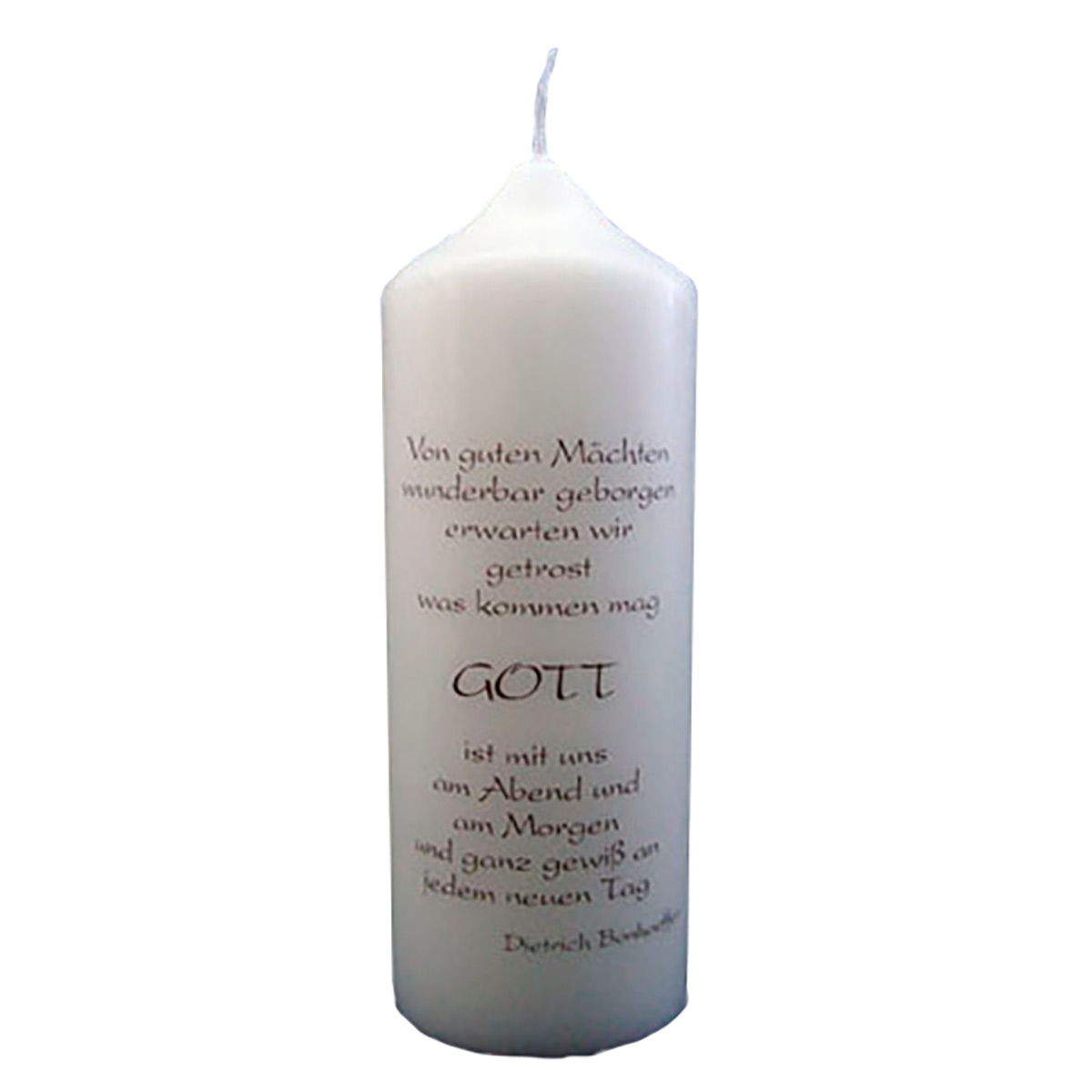 Kerze »Von guten Mächten…« Kerze »Von guten Mächten…« von Nicolai GmbH