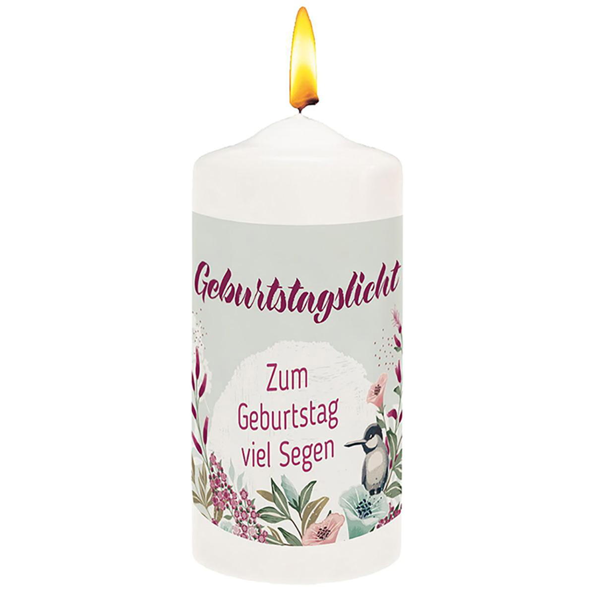 Kerze »Zum Geburtstag viel Segen« Kerze »Zum Geburtstag viel Segen« von Verlag Hintermann