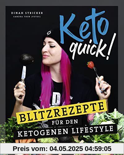 Keto Quick: Blitzrezepte für den ketogenen Lifestyle