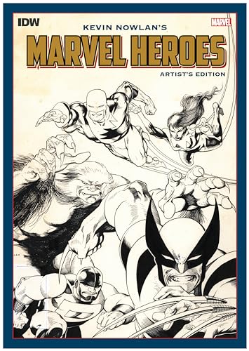 Kevin Nowlan's Marvel Heroes Artist's Edition (Artist Edition, Band 1) von IDW Artist's Editions