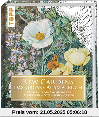 Kew Gardens - das große Ausmalbuch