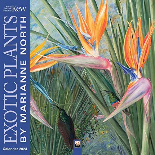 Kew Gardens Marianne North 2024 Calendar von Flame Tree Calendars