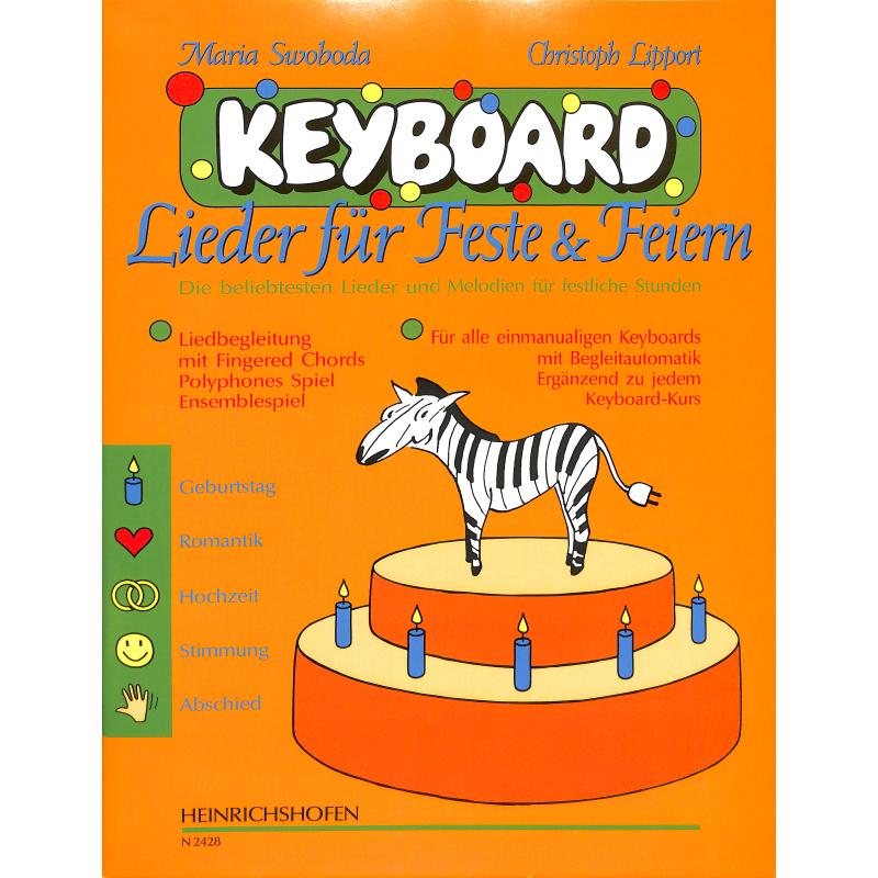 Keyboard Lieder für Feste + Feiern