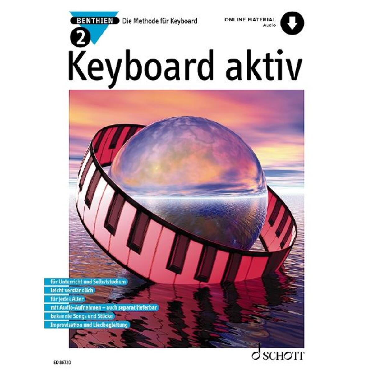 Keyboard aktiv von Schott Music