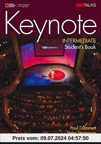 Keynote, Intermediate Student's Book, B1 (inkl. DVD)
